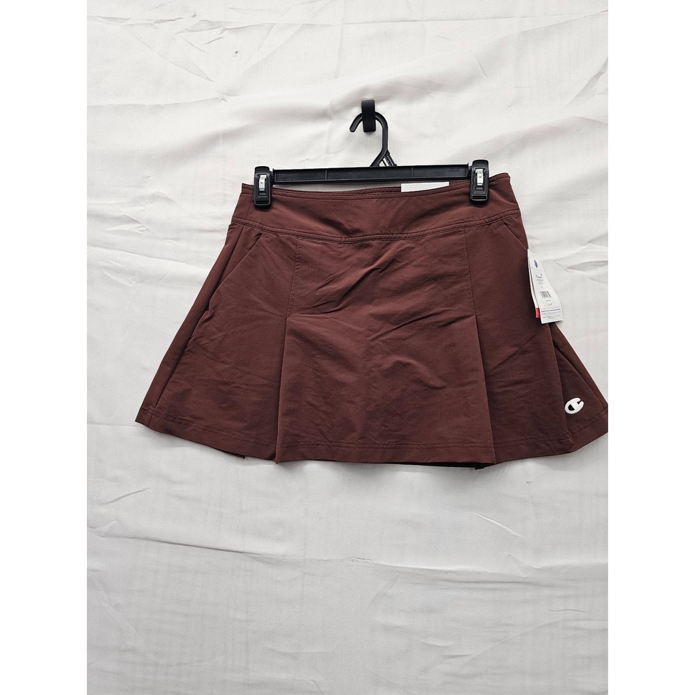 Champion Womens Match Skort Brown Nylon Blend Athletic Size 12